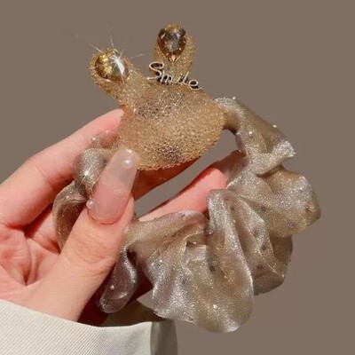 koreai újdonság a divatban Női hajgumik kiegészítők lányoknak női gumik tiara szalag fejpánt Nyúl póni o kötél masni