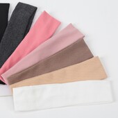 Nauja Unisex galvos juosta Sportinė elastinė bėgimo plaukų juosta Joga plaukų juostelė Moterims Vyrų mada makiažas Plaukų lankelis Galvos apvyniojimas Plaukų aksesuarai