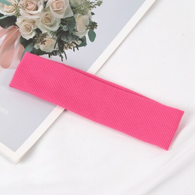 Nauja Unisex galvos juosta Sportinė elastinė bėgimo plaukų juosta Joga plaukų juostelė Moterims Vyrų mada makiažas Plaukų lankelis Galvos apvyniojimas Plaukų aksesuarai