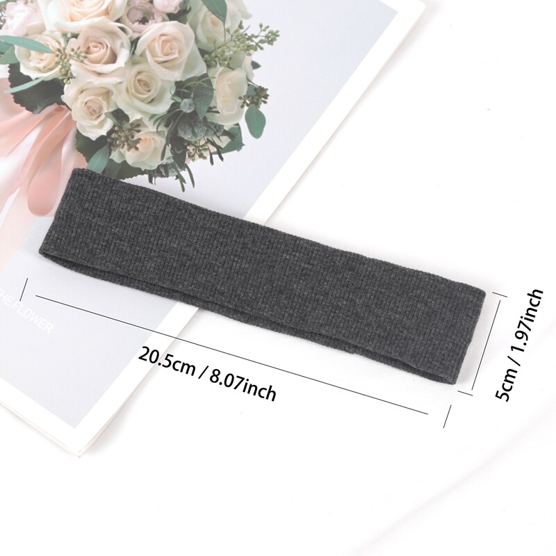 Nauja Unisex galvos juosta Sportinė elastinė bėgimo plaukų juosta Joga plaukų juostelė Moterims Vyrų mada makiažas Plaukų lankelis Galvos apvyniojimas Plaukų aksesuarai
