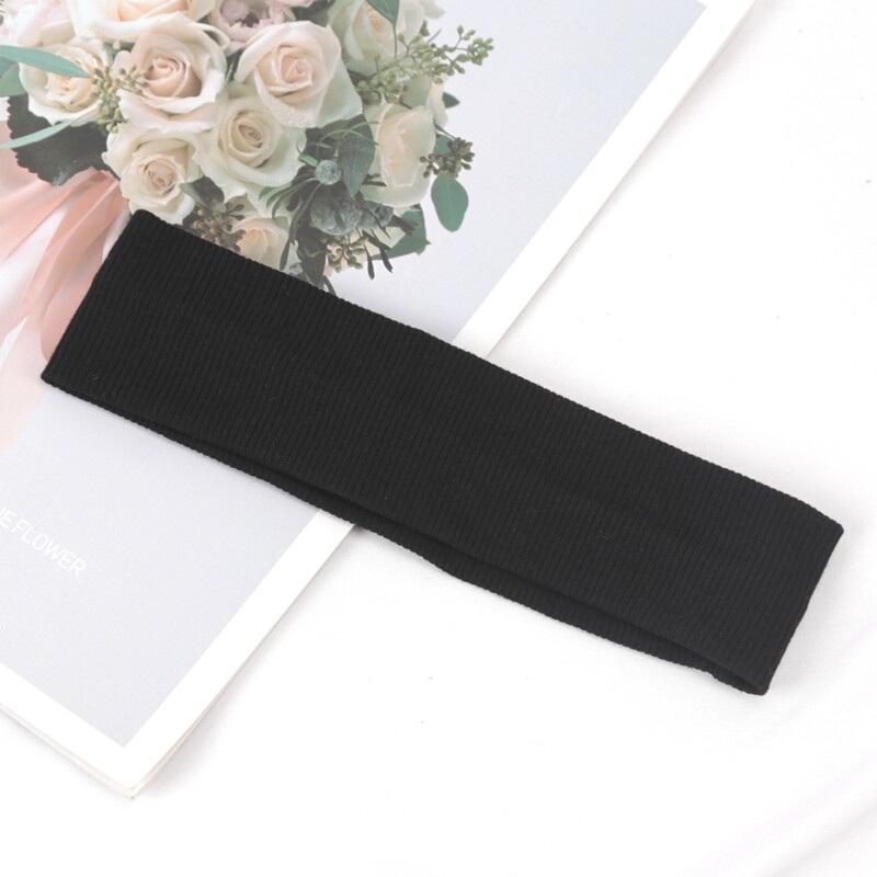 Nauja Unisex galvos juosta Sportinė elastinė bėgimo plaukų juosta Joga plaukų juostelė Moterims Vyrų mada makiažas Plaukų lankelis Galvos apvyniojimas Plaukų aksesuarai