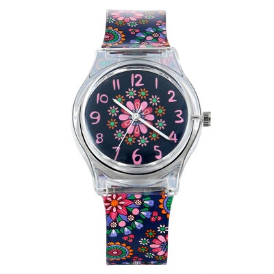 Dámske hodinky LANCARDO Rainbow Quartz, luxusné dievčenské silikónové náramkové hodinky, hodiny Montre Femme Relogio Feminino