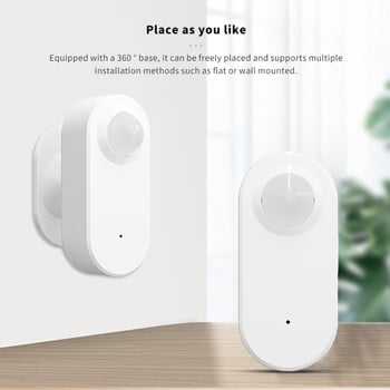 Xiaomi WIFI Zigbee 3.0 сензор за движение на човешкото тяло Безжичен Smart Life App Body Movement Mini PIR сензор за движение с Zigbee Gateway