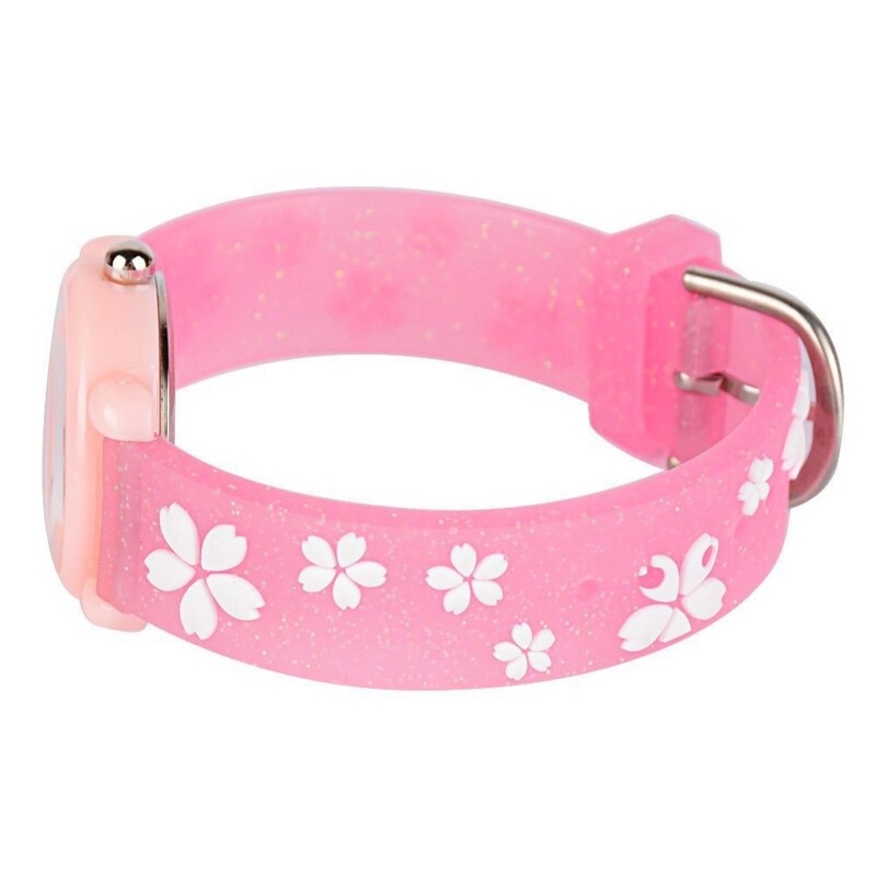 Novi dječji satovi 3D slatki crtić Trešnjini cvjetovi Vodootporni silikonski dječji ručni sat za malu djecu za 2-12 godina, sat za djevojčice i dječake