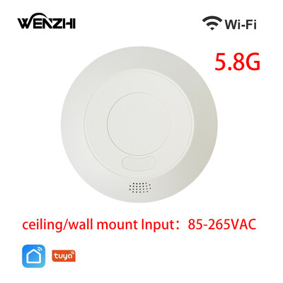 ZigBee/Wifi 5.8/24G MmWave Ραντάρ Αισθητήρας Κίνησης Διακόπτης Φωτός Ανίχνευση Φωτεινότητας 110/220V Tuya Smart Life Home