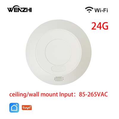 ZigBee/Wifi 5.8/24G MmWave Ραντάρ Αισθητήρας Κίνησης Διακόπτης Φωτός Ανίχνευση Φωτεινότητας 110/220V Tuya Smart Life Home