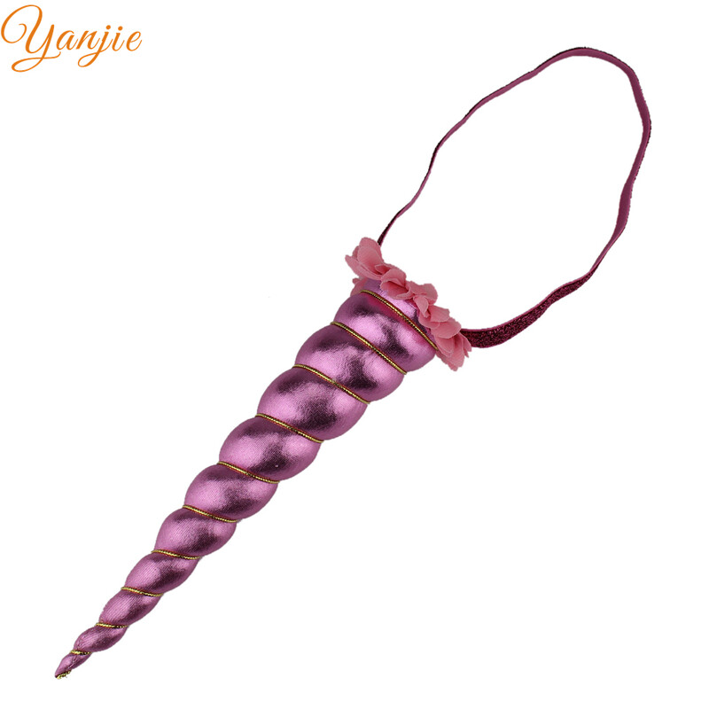 8 hüvelykes csillogó egyszarvú fejpánt Horse Cosplay 2023 nagy, párnázott fém egyszarvú fejpánt barkácsolási hajkiegészítőkhöz