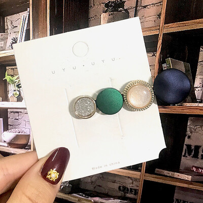 1 szett Akril hajkapcsok nőknek Divat Hajfogantyúk Geometrikus Gyöngytartók Hajtűk Fejfedők Lány Hajkiegészítők Ékszerek