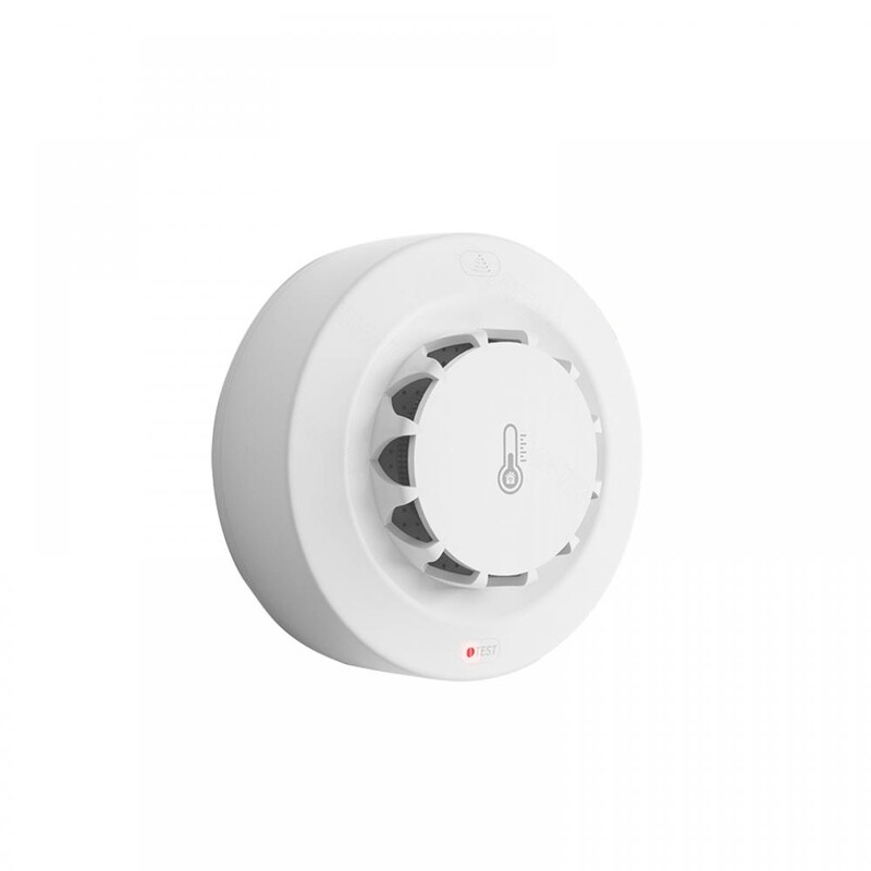 Xiaomi WiFi Senzor detector de fum 80DB Alarmă Incendiu Detector inteligent de fum Wifi Protecție împotriva incendiilor Accesorii pentru alarmă de securitate