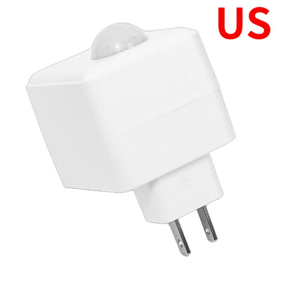 Νέος AC110-220V Επιτοίχιος Προσαρμογέας κεφαλής λαμπτήρα με αισθητήρα υπερύθρων με ανθρώπινο αισθητήρα LED Intelligent Delay E27 Βιδωτή θύρα