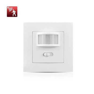 AC 110V 220V PIR infračervený snímač pohybu nástenný snímač pohybu svetelný spínač ZAP/VYP automatický zapustený pre LED žiarovky