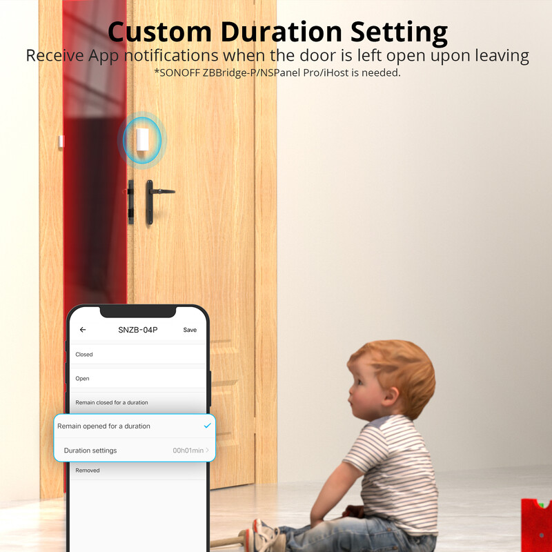 SONOFF SNZB-04P Zigbee senzor dverí/okien, upozornenie na neoprávnenú manipuláciu, inteligentné diaľkové ovládanie scény, inteligentná domácnosť ZHA, spolupracuje s Alexa Google Home
