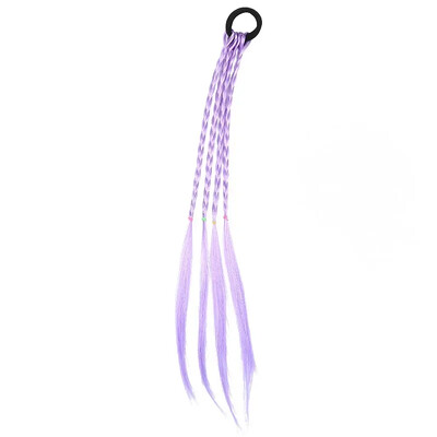 Szivárványfonatos hajgumik gyerekeknek Divat Színátmenetek Lófarok Díszek Hajpántok Gyermek Lány Fejfedők