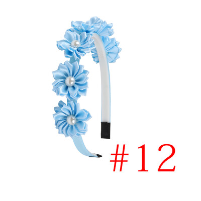 1 buc bentite cu flori pentru fete bentite cu perle florale pentru copii, fete, cercete, decorare pentru petreceri pentru copii, accesorii de păr