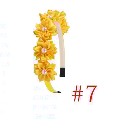 1 buc bentite cu flori pentru fete bentite cu perle florale pentru copii, fete, cercete, decorare pentru petreceri pentru copii, accesorii de păr