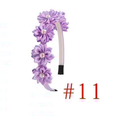 1 buc bentite cu flori pentru fete bentite cu perle florale pentru copii, fete, cercete, decorare pentru petreceri pentru copii, accesorii de păr