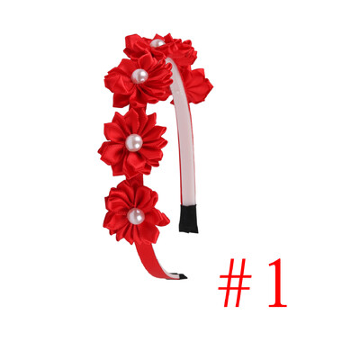 1 buc bentite cu flori pentru fete bentite cu perle florale pentru copii, fete, cercete, decorare pentru petreceri pentru copii, accesorii de păr