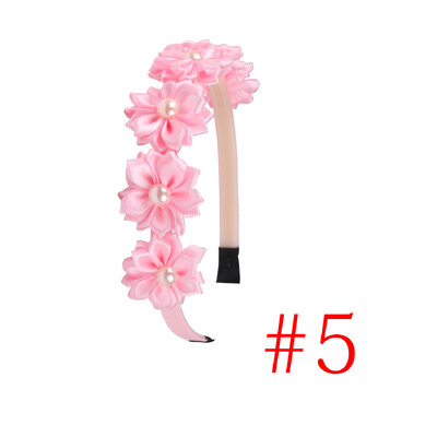 1 buc bentite cu flori pentru fete bentite cu perle florale pentru copii, fete, cercete, decorare pentru petreceri pentru copii, accesorii de păr