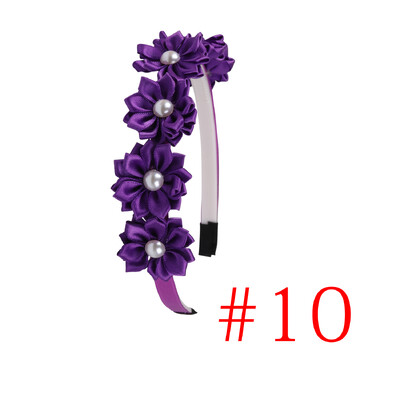 1 buc bentite cu flori pentru fete bentite cu perle florale pentru copii, fete, cercete, decorare pentru petreceri pentru copii, accesorii de păr