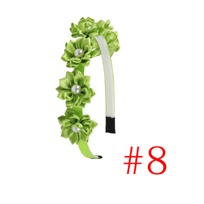 1 buc bentite cu flori pentru fete bentite cu perle florale pentru copii, fete, cercete, decorare pentru petreceri pentru copii, accesorii de păr