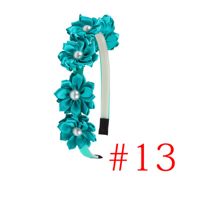 1 buc bentite cu flori pentru fete bentite cu perle florale pentru copii, fete, cercete, decorare pentru petreceri pentru copii, accesorii de păr