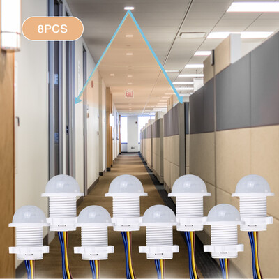 Μίνι αισθητήρας κίνησης 110V 220V Έξυπνος αισθητήρας διακόπτης Pir infrared Motion Sensor Smart Home Human Body Automatic Sensor Night Lamp