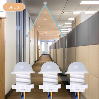 Μίνι αισθητήρας κίνησης 110V 220V Έξυπνος αισθητήρας διακόπτης Pir infrared Motion Sensor Smart Home Human Body Automatic Sensor Night Lamp