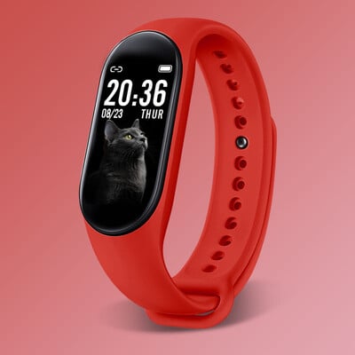 Silikónové detské inteligentné hodinky pre deti, športové dynamické hodinky s tapetou pre chlapcov a dievčatá, krokomer, monitor srdcovej frekvencie...