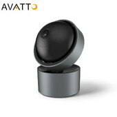 Cameră IP Wifi AVATTO Tuya, Smart AI Human Detect Camera de supraveghere video fără fir CCTV Camera de noapte Protecție de securitate a locuinței