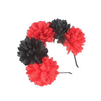 Cute Simulation Flower Holiday Bride Headband Παιδικό κορίτσι για πάρτι γενεθλίων Headbands Αξεσουάρ γάμου Χριστούγεννα