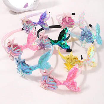 1PC Cute Hairband Kids Princess Headwear Boutique Τριπλά σατέν λουλούδια με αξεσουάρ μαλλιών ζιργκόν Κρίκος κεφαλής για κορίτσια