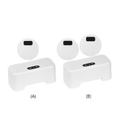 Infračervené indukčné toalety splachovacie ventily elektrický splachovací lis IPX5 vodotesný s bezdrôtovým vysielačom pre domácu hotelovú kúpeľňu