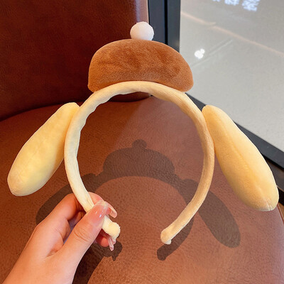 Bentita Sanrio My Melody Cinnamoroll Pompompurin Drăguț Anime Plushie Accesorii pentru păr Bandita pentru petrecere Cadou pentru fete