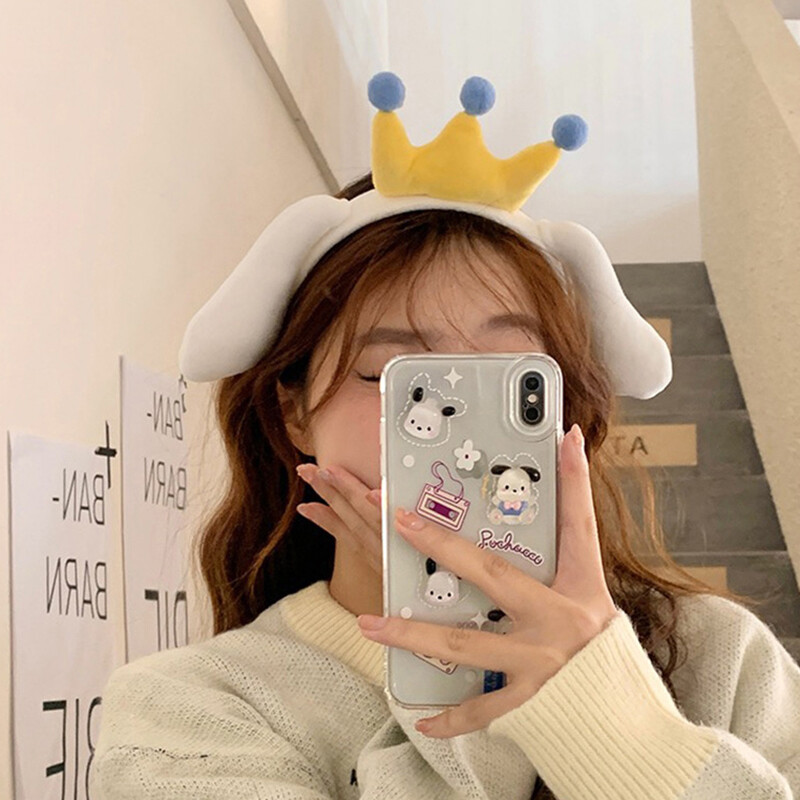 Bentita Sanrio My Melody Cinnamoroll Pompompurin Drăguț Anime Plushie Accesorii pentru păr Bandita pentru petrecere Cadou pentru fete