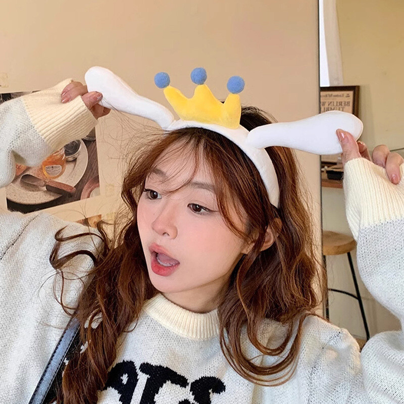 Bentita Sanrio My Melody Cinnamoroll Pompompurin Drăguț Anime Plushie Accesorii pentru păr Bandita pentru petrecere Cadou pentru fete