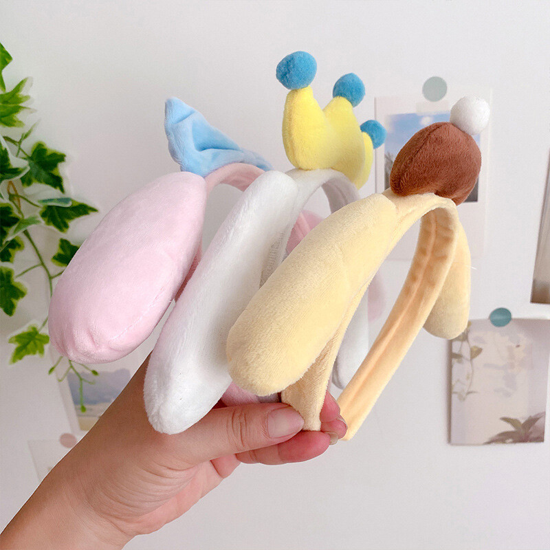 Bentita Sanrio My Melody Cinnamoroll Pompompurin Drăguț Anime Plushie Accesorii pentru păr Bandita pentru petrecere Cadou pentru fete