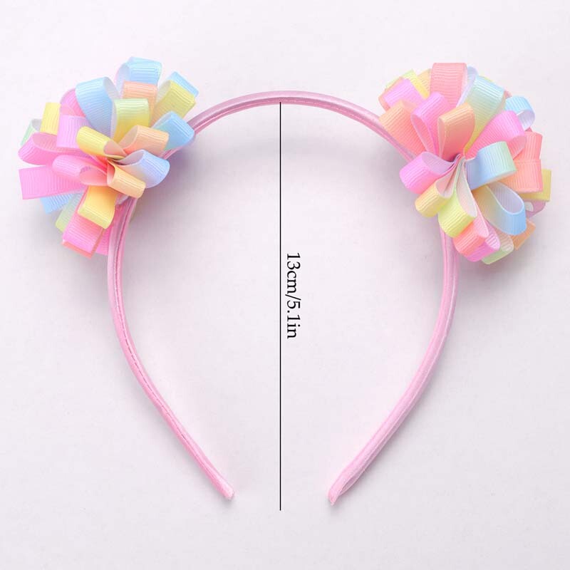 ncmama drăguț panglică bentițe cu flori pentru femeie dulce fetiță bentiță pentru copii accesorii pentru păr cerc de păr Boutique accesorii pentru coafură