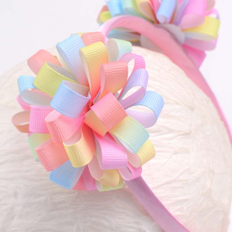ncmama drăguț panglică bentițe cu flori pentru femeie dulce fetiță bentiță pentru copii accesorii pentru păr cerc de păr Boutique accesorii pentru coafură