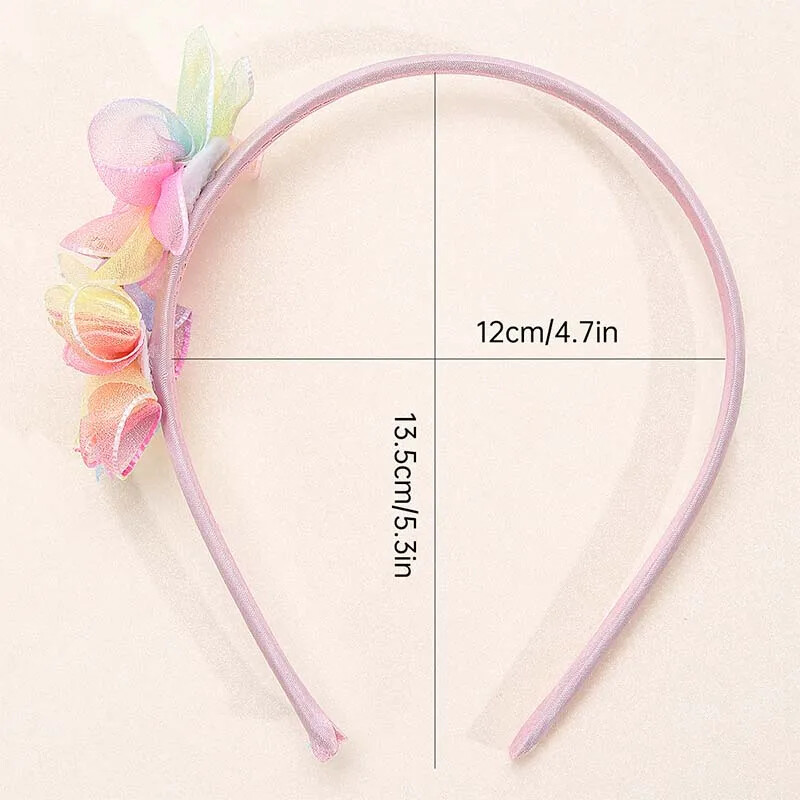 ncmama Fashion Butterfly plaukų juostos moterims merginoms rankų darbo tinklinis plaukų lankeliai galvos juosta plaukų lankelis vaikams galvos apdangalai plaukų priedai