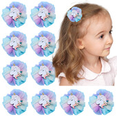 ncmama 2db Unikornis szivárványhálós hajcsat Lányoknak Aranyos Rajzfilm Állat Hajtű Gyerek Barrettes Fejfedők Haj Kiegészítők Ajándékok