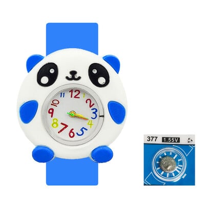 Kiváló gyerekóra ajándék rajzfilm nyúlkutya elefánt panda flamingó bagoly játékok gyerekeknek pofonos karórák fiúknak, lányoknak