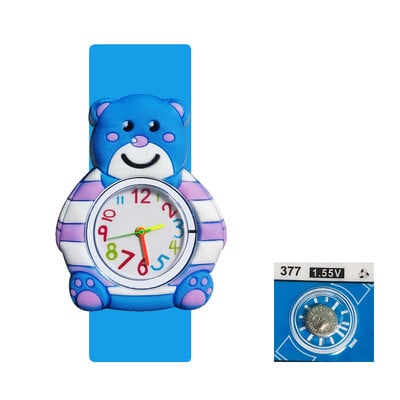 Kiváló gyerekóra ajándék rajzfilm nyúlkutya elefánt panda flamingó bagoly játékok gyerekeknek pofonos karórák fiúknak, lányoknak