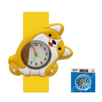 Kiváló gyerekóra ajándék rajzfilm nyúlkutya elefánt panda flamingó bagoly játékok gyerekeknek pofonos karórák fiúknak, lányoknak