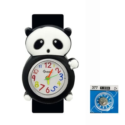 Kiváló gyerekóra ajándék rajzfilm nyúlkutya elefánt panda flamingó bagoly játékok gyerekeknek pofonos karórák fiúknak, lányoknak