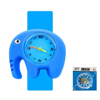 Kiváló gyerekóra ajándék rajzfilm nyúlkutya elefánt panda flamingó bagoly játékok gyerekeknek pofonos karórák fiúknak, lányoknak