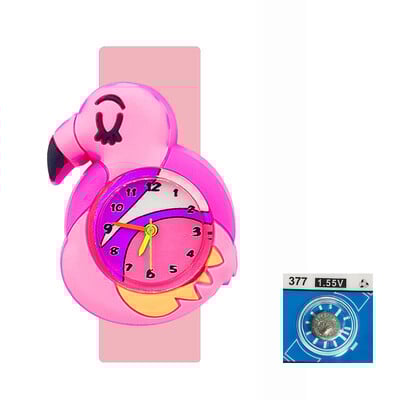 Kiváló gyerekóra ajándék rajzfilm nyúlkutya elefánt panda flamingó bagoly játékok gyerekeknek pofonos karórák fiúknak, lányoknak