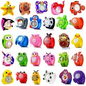 Nagyker rajzfilm gyerekórák baba aranyos játék óra fiú lány lány gyerek pofon csukló óra óvodai tevékenység ajándék