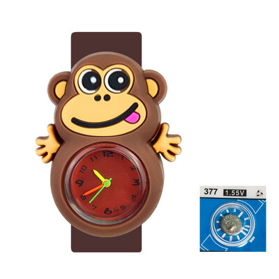 Nagyker rajzfilm gyerekórák baba aranyos játék óra fiú lány lány gyerek pofon csukló óra óvodai tevékenység ajándék