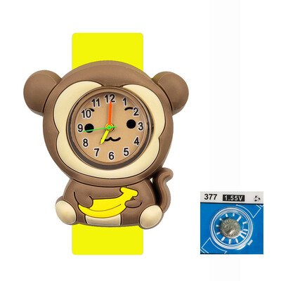 Nagyker rajzfilm gyerekórák baba aranyos játék óra fiú lány lány gyerek pofon csukló óra óvodai tevékenység ajándék