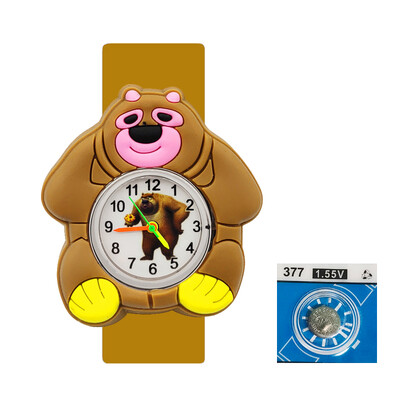 Nagyker rajzfilm gyerekórák baba aranyos játék óra fiú lány lány gyerek pofon csukló óra óvodai tevékenység ajándék